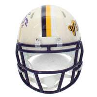 Fran Tarkenton Autographed/Inscribed "HOF 86" Minnesota Vikings RETRO Speed Mini Helmet Beckett