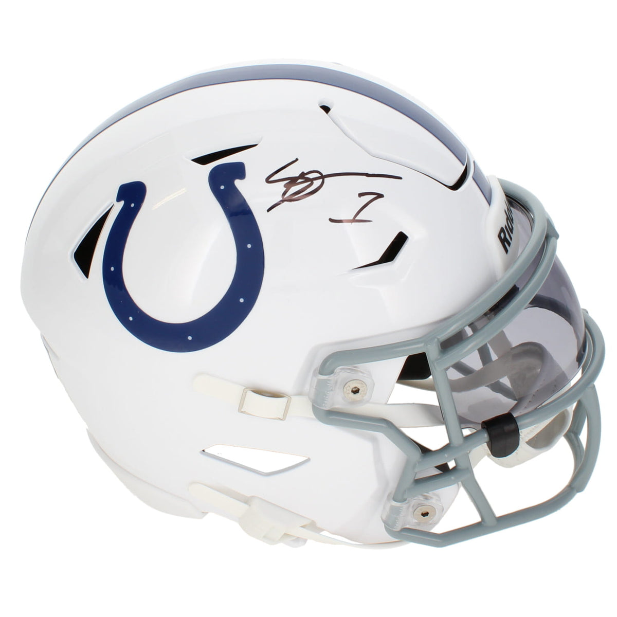 Ahmad "Sauce" Gardner Autographed Indianapolis Colts Speedflex Midi Helmet Beckett