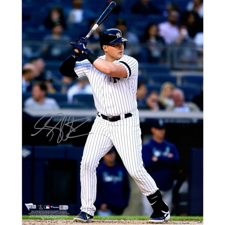 LUKE VOIT Autographed New York Yankees Hitting 16" x 20" Photograph FANATICS