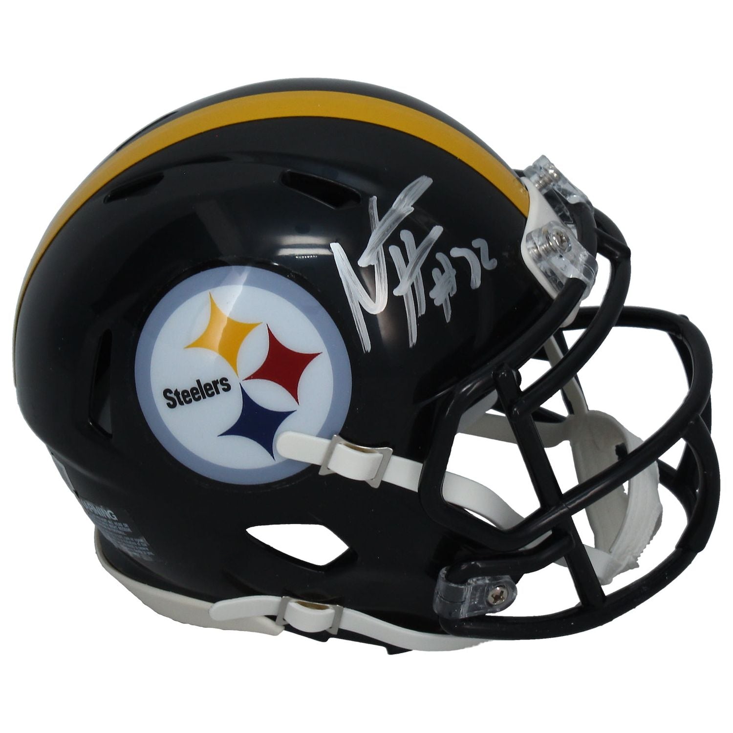 Najee Harris Autographed Pittsburgh Steelers Mini Speed Helmet Fanatics