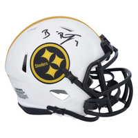 Ben Roethlisberger Autographed Steelers Lunar Eclipse Mini Helmet Fanatics