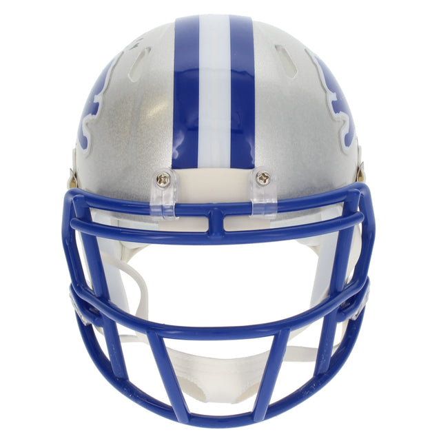 Amon-Ra St. Brown Autographed Detroit Lions 1983-02 Throwback Speed Mini Helmet Beckett