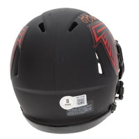 Julio Jones Autographed Atlanta Falcons Eclipse Speed Mini Helmet Beckett