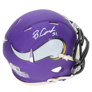 Blake Cashman Autographed Minnesota Vikings Speed Mini Helmet Beckett Witnessed