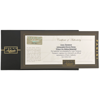 Ausar Thompson Autographed Detroit Pistons City Edition Wilson Basketball Panini