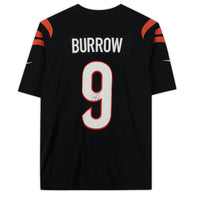 JOE BURROW Autographed Bengals 2021 Black Nike Limited Jersey FANATICS