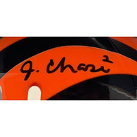 JA'MARR CHASE Autographed Cincinnati Bengals Speed Mini Helmet FANATICS