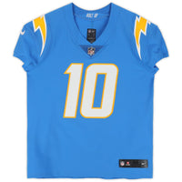 Justin Herbert Autographed Los Angeles Chargers Powder Blue Nike Limited Jersey Fanatics