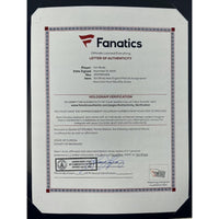 TOM BRADY Autographed Patriots Nike Elite Navy Blue Color Rush Jersey FANATICS