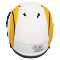 Kyren Williams Autographed Rams Lunar Eclipse Mini Speed Helmet Beckett