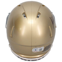 Kyren Williams Autographed (Black Ink) Notre Dame Mini Speed Helmet Beckett