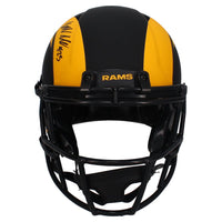 Kyren Williams Autographed L.A. Rams Eclipse Authentic Speed Helmet Beckett