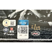 Kyren Williams Autographed (in gold ink) & Inscribed "Play Like a Champion Today" 11" x 14" Photo Beckett / GDL LE 23