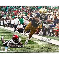 Kyren Williams Autographed (in black ink) & Inscribed "Go Irish" 16" x 20" Photo Beckett / GDL LE 23