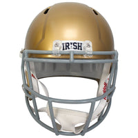 Kyren Williams Autographed (Green Ink) Notre Dame Full Size Speed Helmet Beckett