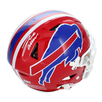 Josh Allen Autographed Buffalo Bills 1987-01 Throwback Speedflex Authentic Helmet Beckett