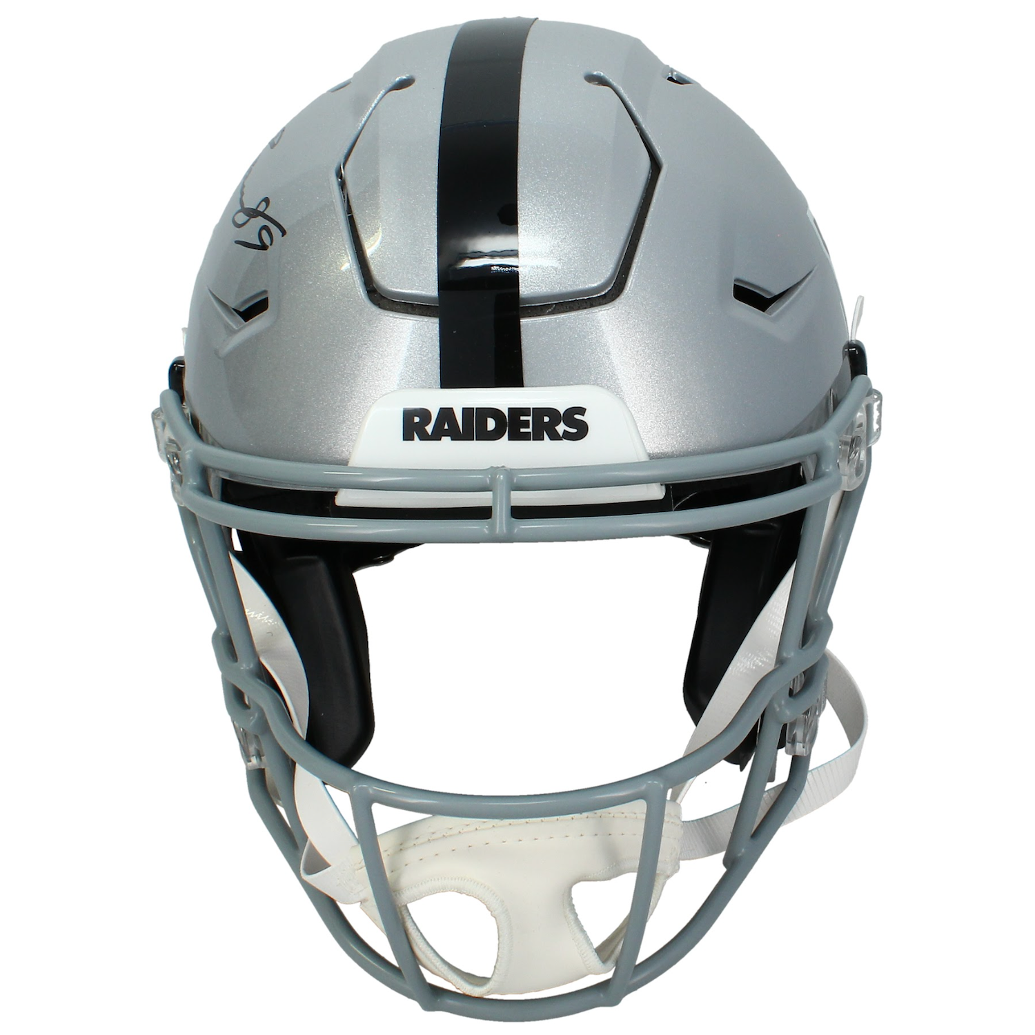 Brock Bowers Autographed Las Vegas Raiders Speedflex Authentic Helmet Beckett