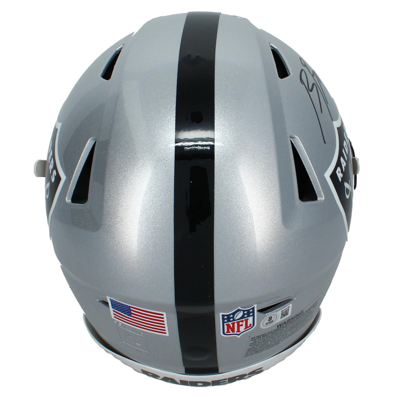 Brock Bowers Autographed Las Vegas Raiders Speedflex Authentic Helmet Beckett
