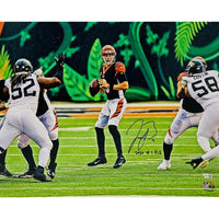 Joe Burrow Autographed / Inscribed "2020 #1 Pick" Cincinnati Bengals In Pocket 16" x 20" Photograph Fanatics