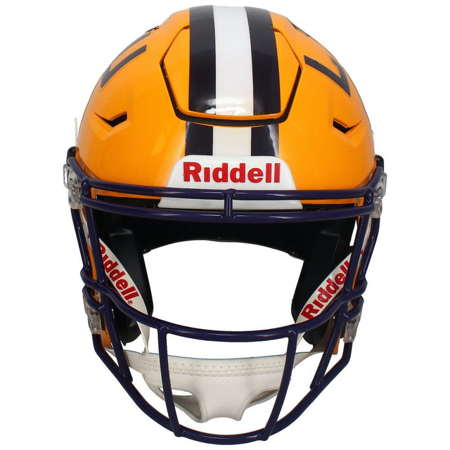 Joe Burrow Autographed LSU Tigers Authentic Yellow Speed Flex Helmet Fanatics