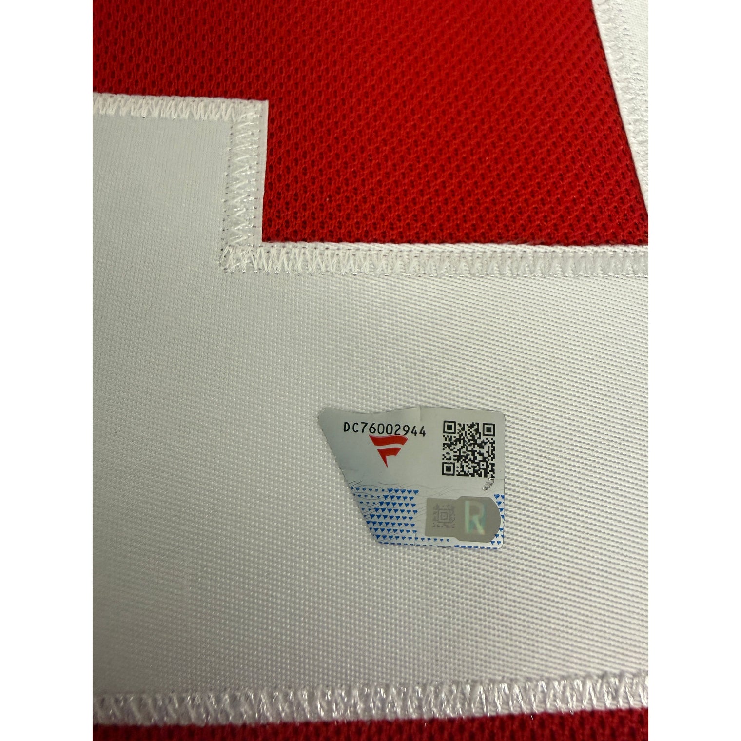 Moritz Seider Autographed Detroit Red Wings Red Fanatics Breakaway Jersey Fanatics