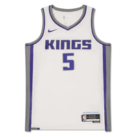 De'Aaron Fox Autographed 'Clutch POTY' Sacramento Kings Nike White Jersey UDA LE 50
