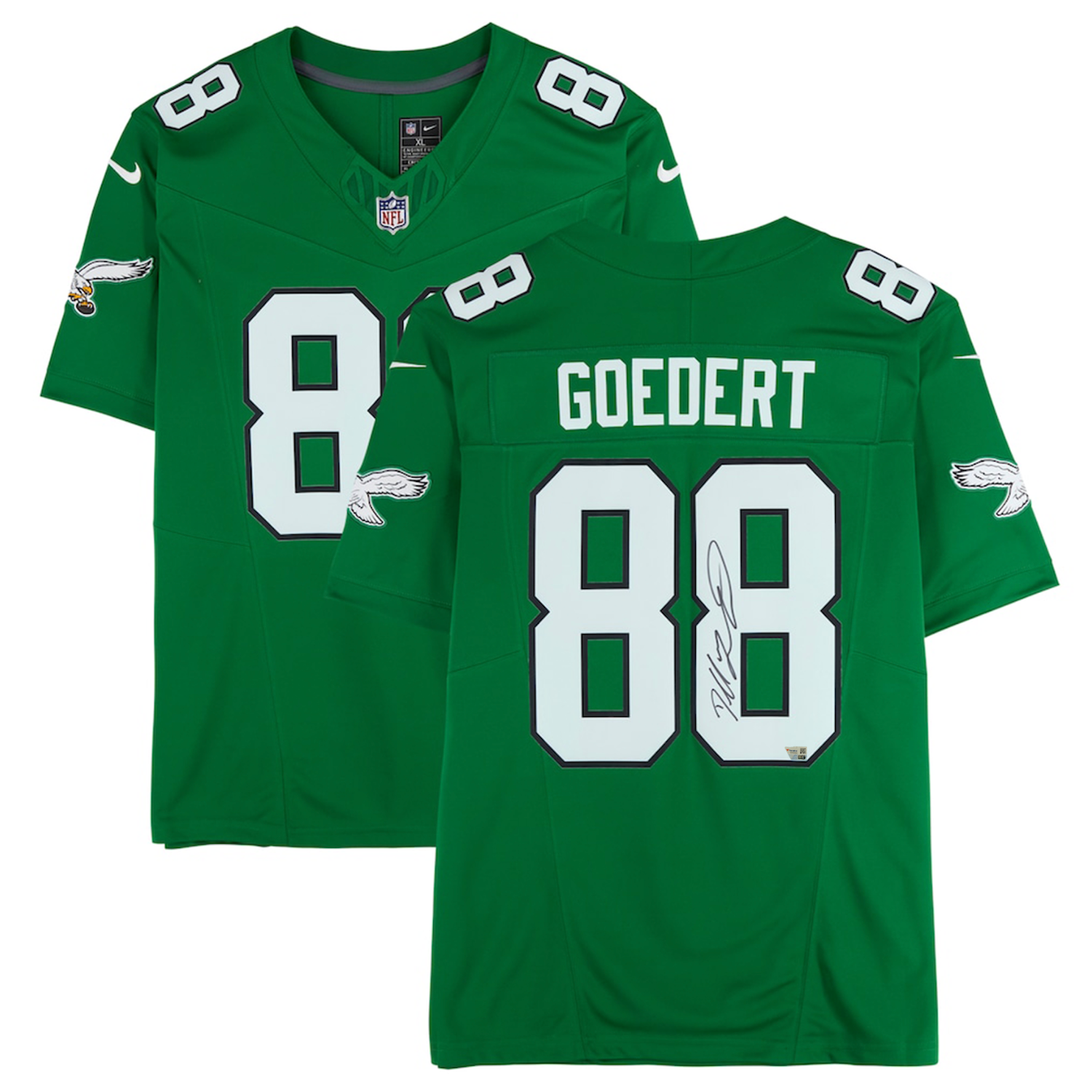 Dallas Goedert Autographed Eagles Nike Vapor F.U.S.E. Limited Jersey Fanatics