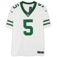 Garrett Wilson Autographed New York Jets White Nike Limited Jersey