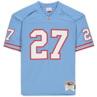 Eddie George Autographed Houston Oilers Light Blue Mitchell & Ness Replica Jersey Fanatics