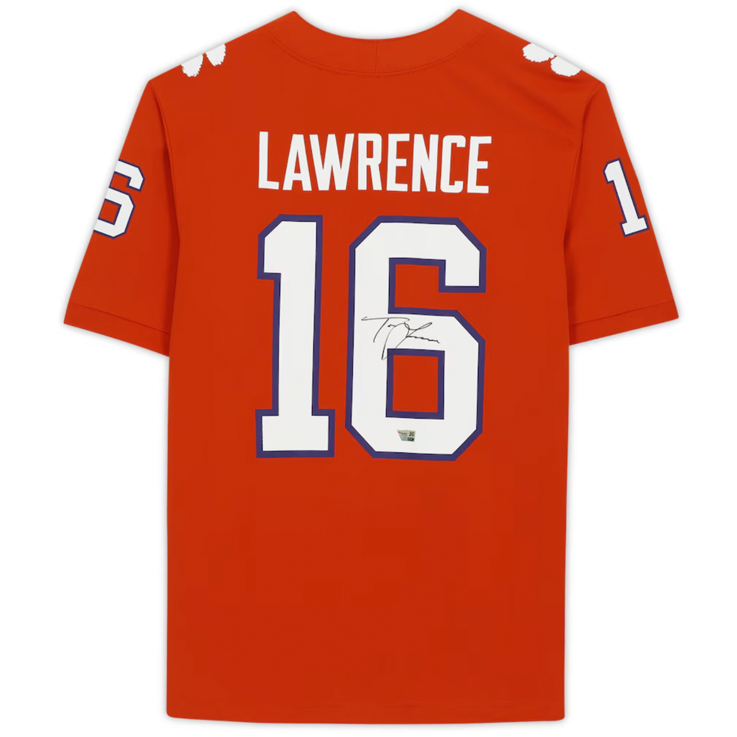 Trevor Lawrence Autographed Clemson Tigers Orange Nike Game Jersey Fanatics