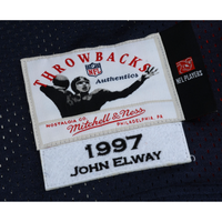 John Elway Autographed Denver Broncos Throwback Authentic Jersey Fanatics