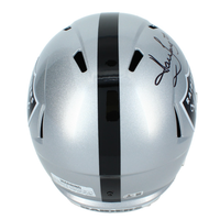 Howie Long Autographed Las Vegas Raiders Full Size Speed Helmet Beckett