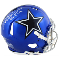 Deion Sanders Autographed "Primetime" Dallas Cowboys Authentic Flash Helmet Beckett