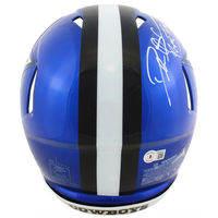 Deion Sanders Autographed "Primetime" Dallas Cowboys Authentic Flash Helmet Beckett