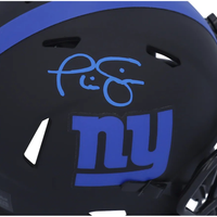 PHIL SIMMS Autographed New York Giants Eclipse Mini Speed Helmet FANATICS