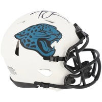Trevor Lawrence Autographed Jaguars Lunar Eclipse Speed Mini Helmet Fanatics