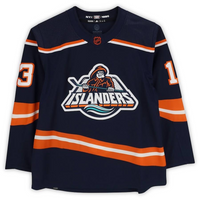 MATHEW BARZAL Autographed New York Islanders Authentic 2023 Reverse Retro Jersey Size 54 FANATICS