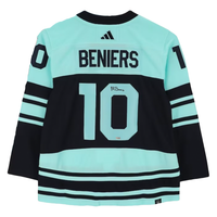 MATT BENIERS Autographed Seattle Kraken 2022-23 Reverse Retro Jersey FANATICS