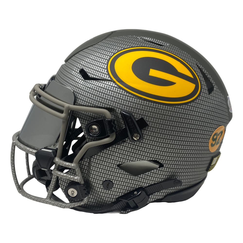 BRETT FAVRE Autographed Hydro Packers Speed Flex Authentic Helmet FAVRE HOLO