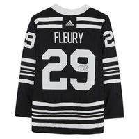 MARC-ANDRE FLEURY Autographed Chicago Blackhawks Authentic Alternate Jersey FANATICS