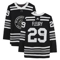 MARC-ANDRE FLEURY Autographed Chicago Blackhawks Authentic Alternate Jersey FANATICS