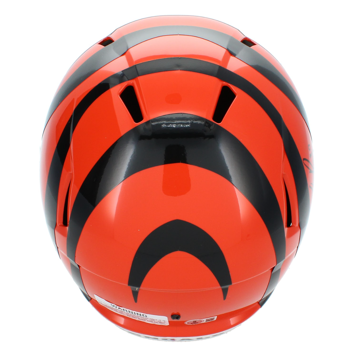 Chase Brown Autographed Cincinnati Bengals Full Size Replica Speed Helmet Beckett