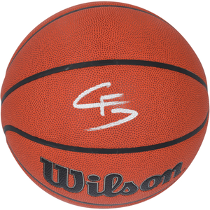 Cooper Flagg Autographed Dallas Mavericks Wilson Authentic Series IO Basketball Fanatics