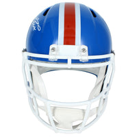 Bo Nix Autographed Denver Broncos 1975-96 Throwback Speed Full Size Helmet Beckett