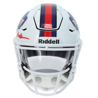 Jim Kelly/Andre Reed/Thurman Thomas Triple Autographed Buffalo Bills Speedflex Midi Helmet Beckett