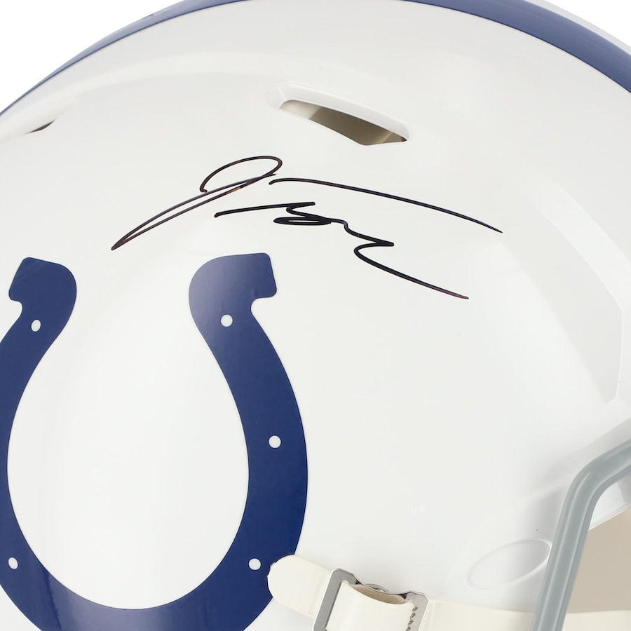 JONATHAN TAYLOR Autographed Indianapolis Colts Speed Authentic Helmet FANATICS