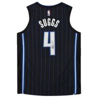 JALEN SUGGS Autographed Orlando Magic Black Nike Swingman Jersey FANATICS