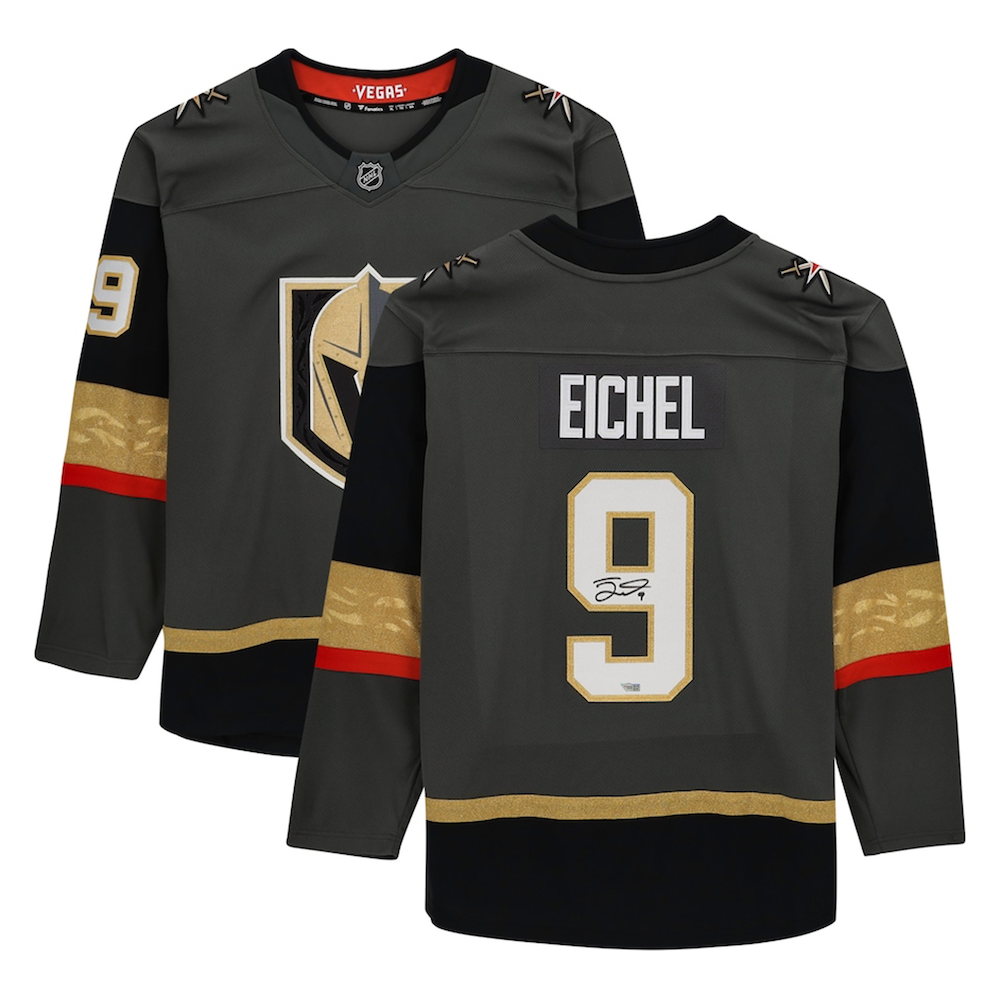 JACK EICHEL Autographed Las Vegas Golden Knights Breakaway Jersey FANATICS