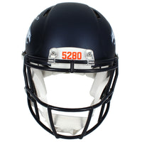 Bo Nix Autographed Denver Broncos Speed Authentic Helmet Beckett Witnessed