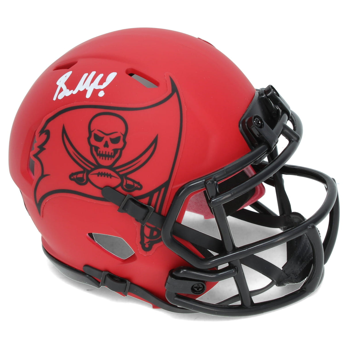 Baker Mayfield Autographed Tampa Bay Buccaneers RAVE Speed Mini Helmet Beckett